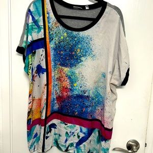 Multicolored top